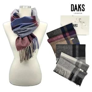 닥스 남성용 램스울 머플러 FKO201O