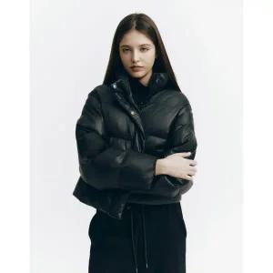 GIORDANO 지오다노레더 숏패딩 푸퍼 374921 [3color] 595456