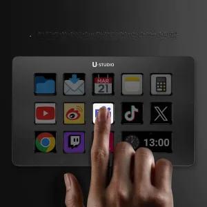 스마트키보드 스트림덱  동영상편집 단축키 키패드 및 덱 키보드 데크 맥 키 스마트 맞춤형