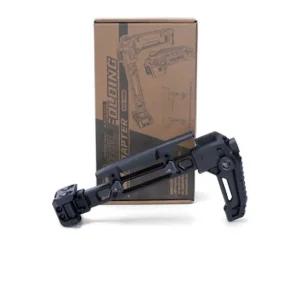 모듈러 폴딩 스톡 듀얼 ar15 폴딩스톡 총기 후방지원