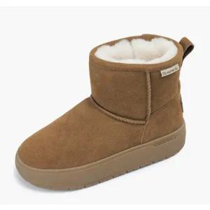 [롯데백화점]베어파우 AMERY 여성 경량 겨울 방한 양털 어그부츠 히코리 K2930002RD-W