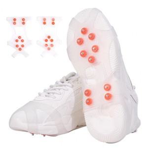 미끄럼 방지 크램폰 신발 커버 스파이크, 스노우 트랙션 아이스 클릿 등산 하이킹 아이스 크램폰 겨울 부츠