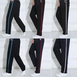 (기모)옆라인 한줄 츄리닝 트레이닝 바지 교복 생활복 eLy2+4iNS