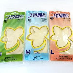 보생 개나리장갑 고무장갑 식품용 공업용