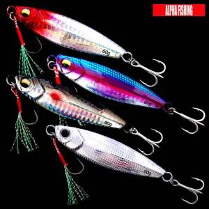 메탈지그 10g/15g/20g/30g/40g/60g 농어 삼치 서프루어 방어 부시리 광어 배스