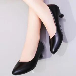 [SBFU642]정장구두 유니화 여성 발편한 면접