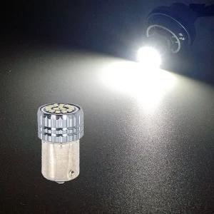 DC12V전용 2016칩 15발 LED전구 화이트 / 싱글 더블 선택 깜빡이등 브레이크등 미등 S25타입 벌브