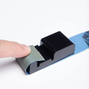 사포 홀더 그라인딩 클립 내부 코너 플랫 폴리싱 모델 휴대용 가죽 샌딩