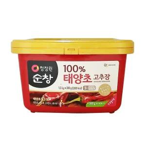 청정원 순창 100% 태양초고추장 (1.5kg+300g) x 2개
