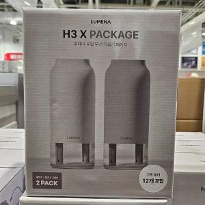 코스트코 루메나 듀얼 무선 가습기패키지 1+1 H3X Package 2개세트 초음파 가정용가습기 코든필터 12개포함