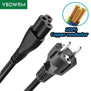 EU 전원 코드 숏 유럽 AC CEE 7/7 ~ IEC320 C5 Schuko 케이블 충전기 18AWG 16A/250V