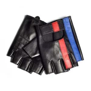 가죽 반장갑 라이더 스마트폰터치 레트로 통기성