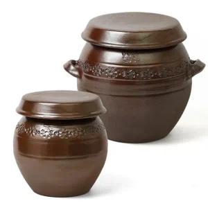 영암 전통 항아리 수공예 민속 소금 전통 장독 항아리 장보관 풍수지리 인테리어 현관 곡물 소품 용기