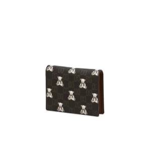 닥스 DAKS 쇼핑백동봉 브라운 패턴 소가죽 카드지갑 DCWA4F793 575755