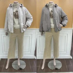 M백화점 에이바 니트후드 구스  B5D9F804