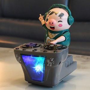 틱톡 피규어 장난감 전동 디제이 춤추는 움직이는 DJ돼지 플레이 디제잉 피그 선물