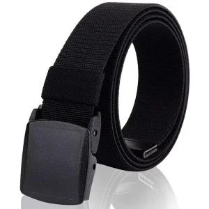 JINSELF YKK사제 버클 채용 벨트 남성 초신축 크다 프리 사이즈 경량 나이론 텍티컬벨트 작업복 작업용 일