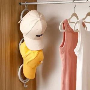 모자걸이 간편한 보자 보관용 옷걸이 스카프걸이 1개 모자정리 문옷걸이 옷장모자걸이