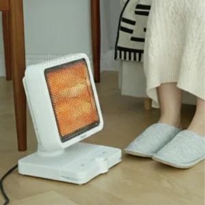 사무실 개인 난로 책상 발밑 저전력 히터 전열기 난방기 캠핑용