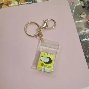 복돈 키링 5만원권 돈키링 새해 선물 오만원 열쇠고리 한국 기념품 행운