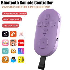 휴대폰용 블루투스 5.0 리모컨 단추, 셀카 셔터 릴리즈 틱톡, 전자책 페이지 넘기기, 무선 컨트롤러