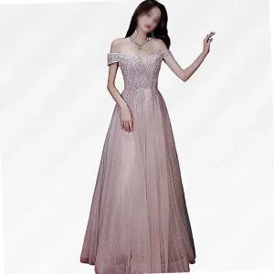 연주회 드레스 이브닝 콩쿨 피로연 오픈숄더