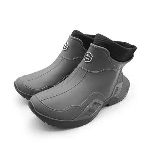 마리수 겨울 낚시장화 선상 방한 털 기모 발목 장화 방수 발열 고무 eva 부츠 논슬립 미끄럼방지 방한화