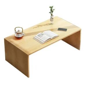 좌식 컴퓨터책상 원목 책상 바닥 서랍 컴퓨터 단층 침대 노트북 거실