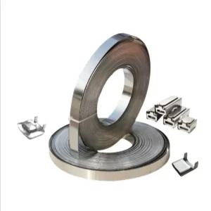 스텐 철밴드 포장철밴드 결속용 30m 전봇대 전선함 고정 밴딩 스트랩