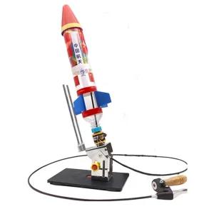 물로켓 만들기 발사대 교구 물로켓발사대 어린이과구 대회용 낙하산 에어