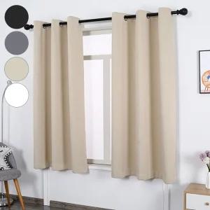 암막 아일렛 커튼/창문/거실/커텐/가리개/안방/예쁜/일반/아일렛형/베란다/햇빛/차단/가림/거실용/가리게