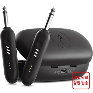 Enya WB1 무선 기타 시스템 UHF 3.0 오디오 무선 기타 송신기 및 전기 악기 무선용 수신기