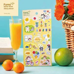 좋은날 퍼니스티커 TB-207 좋은날 타이백 다이어리데코