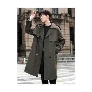 남성 데일리 코트 트렌치 하프 기장 가을 겨울 더블 크술루 오피스 붐 다올4