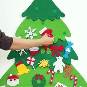 [기회공작소] 이거 하나면 크리스마스 트리 준비끝 부직포 크리스마스 트리 DIY 미니트리