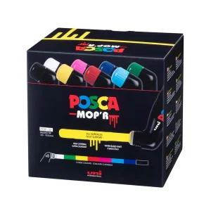 미쯔비시 포스카 수성 페인트 마카세트 8색 PCM-22 8C