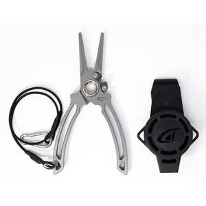 칼집이 있는 단코 티타늄 사이드 커터 낚시 플라이어, 낚싯줄, 소금물 안전, 민물/소금물