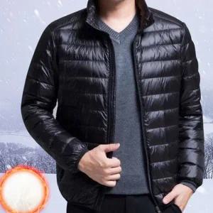 남성 경량 패딩 초경량 작업복 캐주얼 남성 숏 패딩 간절기 가벼운 겨울 방수