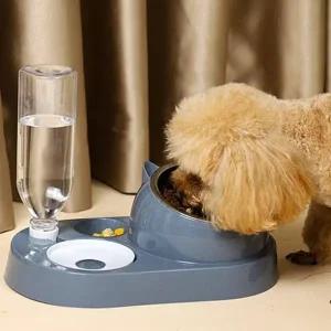 고양이 밥그릇 3in1 스테인레스 물그릇 강아지 밥그릇 식탁 세트 반려견 분리형 반려묘 급식기 급수기