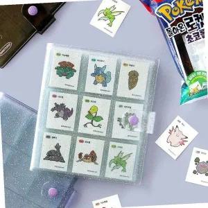 포켓몬빵 씰스티커북미니 띠부띠부씰 스티커북 띠부씰앨범