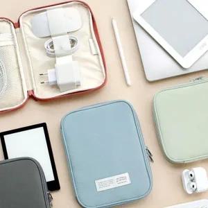 이북리더기 케이블파우치 충전기 태블릿 여행_ 오프닝