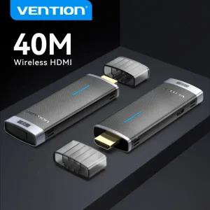 무선미러링 Vention 무선 HDMI TV 리시버 5GHz 와이파이 디스플레이 프로젝터 HD 동글 스마트 스틱 안드로