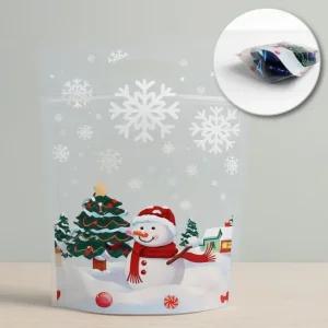 크리스마스 손잡이 선물포장 봉투 구디백