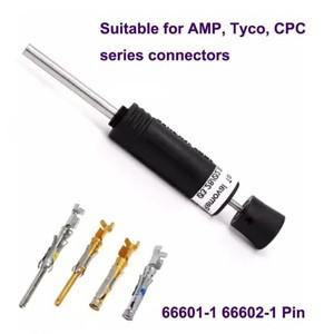 커넥터 니들 추출기, AMP,Tyco,TE,CPC J598/26482용 항공 플러그 핀 제거 도구 16 # 핀, HAN D/HD/HDD, 델