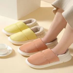 패딩 털슬리퍼 겨울 방한 털신발 털실내화 털신 방한 주방 실내화 발 슬리퍼 겨울