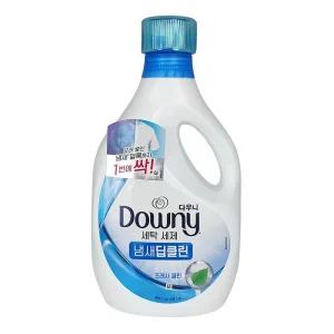 다우니 세탁세제 냄새딥클린 프레시클린 1.9L/건조/세탁/세제/빨래/중성/피지/드럼용/물세제/딥클린/실내