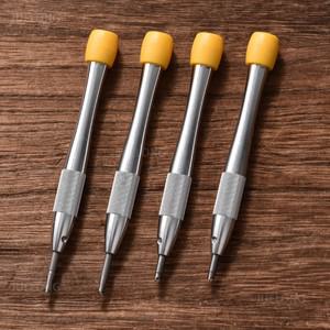 RM 리차드 밀 시계 베젤 케이스 백 스크류 오프너 부품 도구용 4각/5각 스틸 드라이버 세트