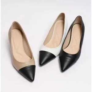 [원더슈즈](천안아산점)국내제작 배색베이직 하이쿠션 스틸레토 힐&펌프스 K-SCA5202