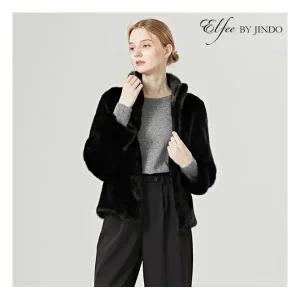 진도 Elfee 풀스킨 휘메일 밍크 자켓 E8W3EJ12 108494