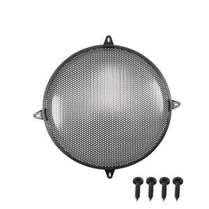 피엘렉트 2Pcs 15인치 스피커 그릴 커버 자동차 오디오 서브우퍼 와플 가드 프로텍터 블랙